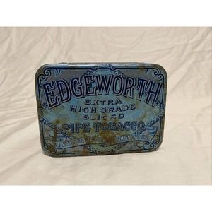 Edgeworth Extra High Grade Sliced Pipe Tobacco Tin Made In Richmond Virginia